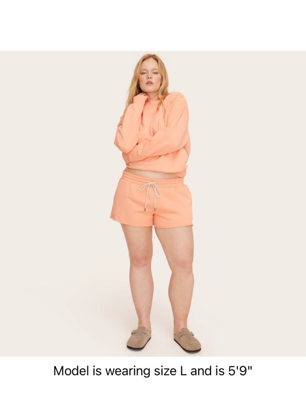 Parke x Target Orange Women's Pull-On Lounge Shorts